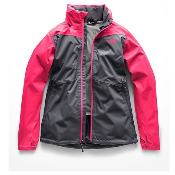 The North Face | Resolve Plus Jacket Pink & Grey - Picture 1 of 7